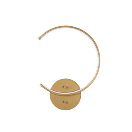 Opviq Moon - 13329 Lámpara de pared con acabado dorado y LED integrado
